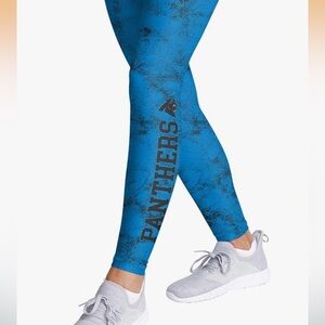 FOCO Carolina Panthers Womens NFL Ladies Team Color Cloud Leggings Size XL NWT
